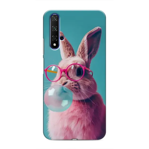 Чехол с принтом «Кролик в очках» для Huawei Nova 5T