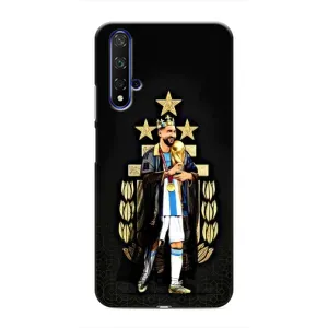 Чохли для Huawei Nova 5T (Leo чемпіон) (AlphaPrint) (Мессі Король)