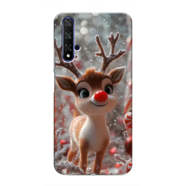 Чохол з принтом «Олень з носом» для Huawei Nova 5T Чохол з принтом «Олень з носом» для Huawei Nova 5T