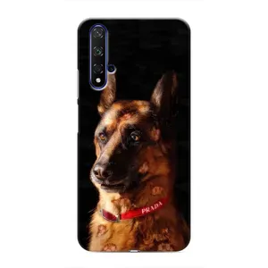 Чехлы с картинками животных Huawei Nova 5T (Овчарка)