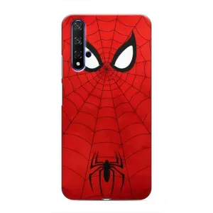 Чехол с человеком пауком для Huawei Nova 5T - (AlphaPrint) (Паук (Марвел))