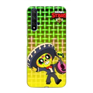 Чехлы Brawl Stars для Huawei Nova 5T (AlphaPrint) (Поко в самбреро)