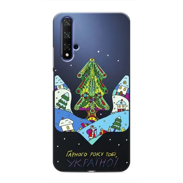 Чохол з принтом «Різдвяний герб» для Huawei Nova 5T Чохол з принтом «Різдвяний герб» для Huawei Nova 5T