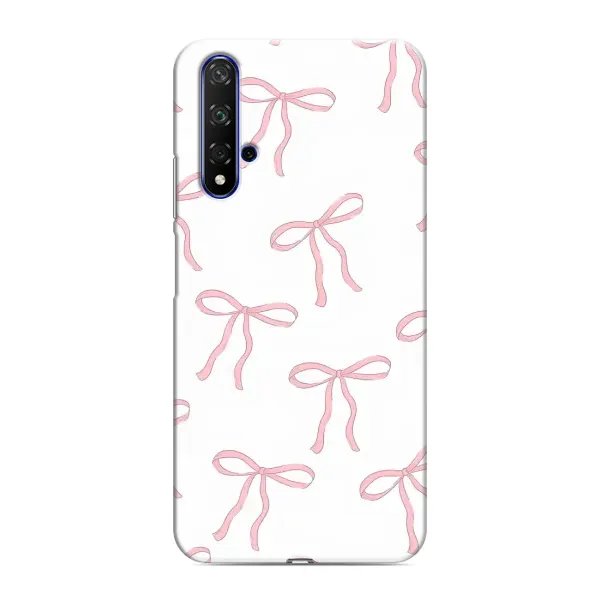 Чохол з принтом «Рожеві бантики» для Huawei Nova 5T