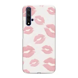 Чохол з розовим принтом для Huawei Nova 5T (Рожеві губи)