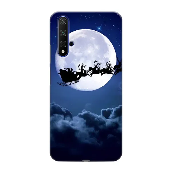 Чохол з принтом «Санта - місяць» для Huawei Nova 5T
