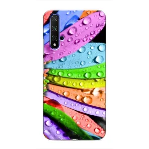 Чехлы (ART) Цветы на Huawei Nova 5T (VPrint) (Семиквітка)