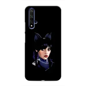 Чохли Венсдей на Huawei Nova 5T Уенсдей (AlphaPrint) (серйозна Венздей)