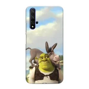 Чехол с принтом «Шрек и Осел» для Huawei Nova 5T