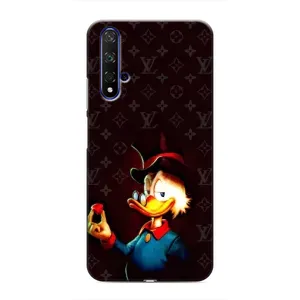 Чехли для Huawei Nova 5T - Скрудж МакДак Louis Vuitton (PREMIUMPrint) (Скрудж з ботліантом)