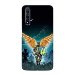 Чехлы с картинкой ЗСУ для Huawei Nova 5T (AlphaPrint) (Солдат ЗСУ)