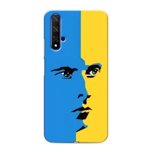 Украинские Чехлы для Huawei Nova 5T с картинкой УПА (AlphaPrint) (Степан Бандера)