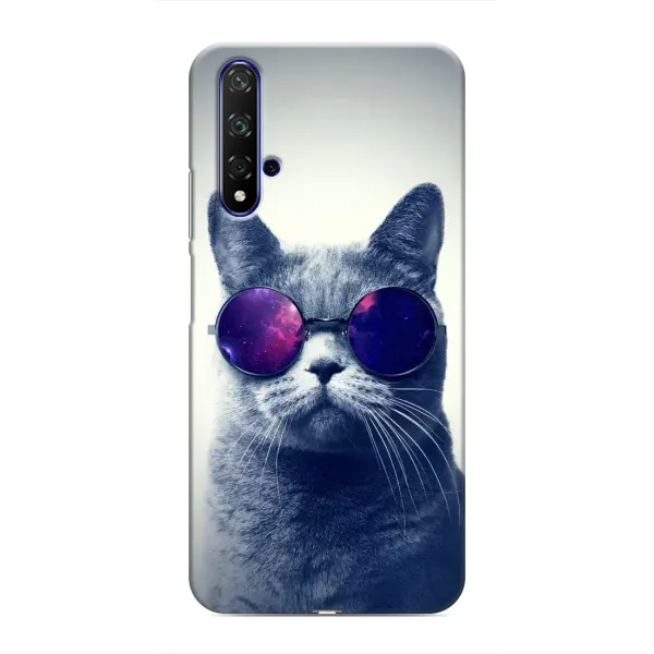 Чехол с принтом «Стильный кот» для Huawei Nova 5T