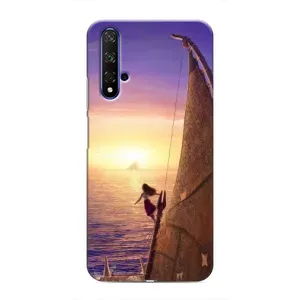 Чехол с мультфильмом Моана Huawei Nova 5T (Закат Ваяна)