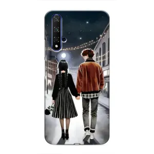 Чохол з дизайном Венздей 2 на Huawei Nova 5T (Венздей та Тайлер)