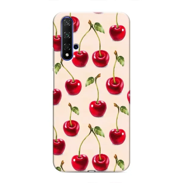 Чохол з принтом «Черешня» для Huawei Nova 5T