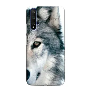 Чехлы с картинками животных Huawei Nova 5T (Волк)