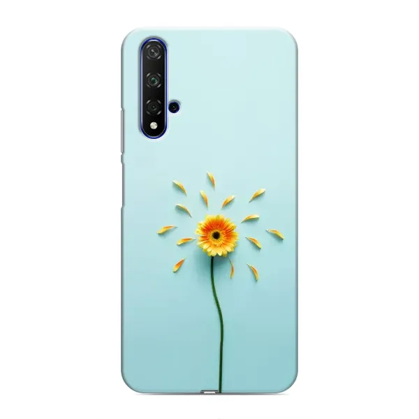 Чохол з принтом «Жовта квітка» для Huawei Nova 5T