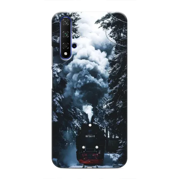 Чехол с принтом «Зимний поезд» для Huawei Nova 5T