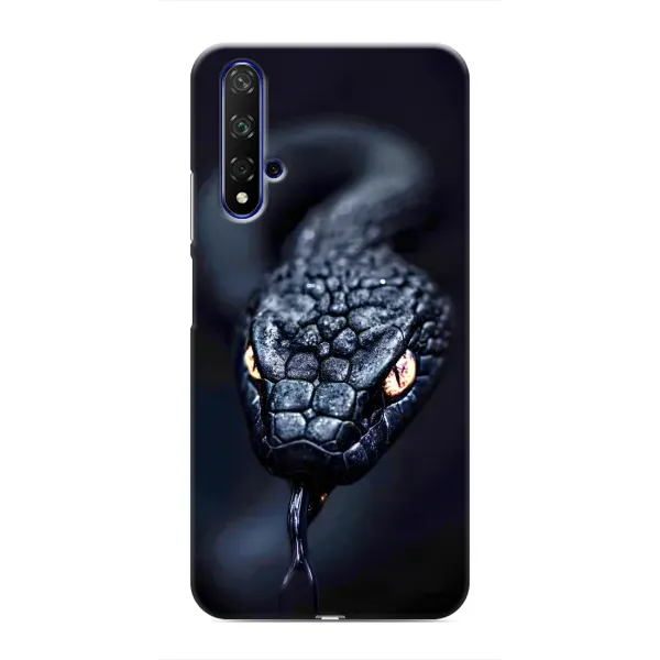 Чехол с принтом «Черная змея» для Huawei Nova 5T