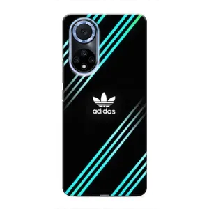 Чехлы Адидас для Huawei Nova 9 SE (AlphaPrint) (Адидас с полосами)
