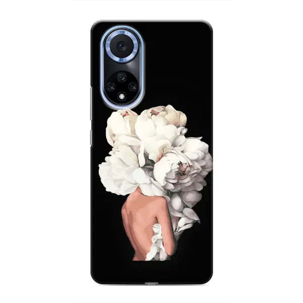 Чохол з принтом «Білі квіти» для Huawei Nova 9 SE Чохол з принтом «Білі квіти» для Huawei Nova 9 SE