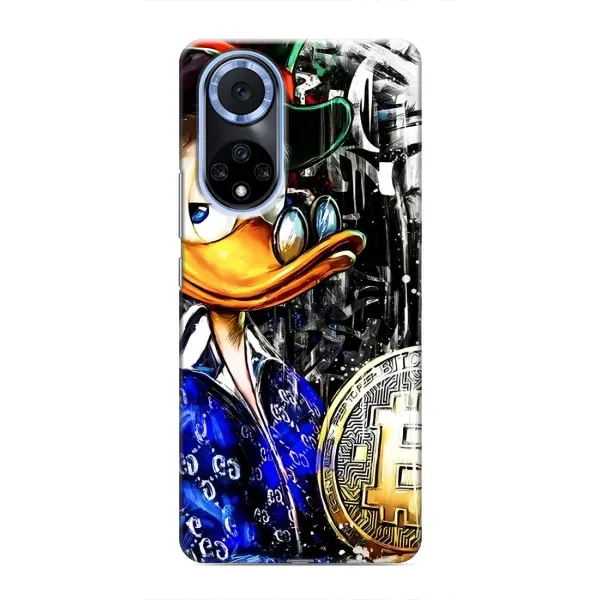 Чохол з принтом «Біткойн Скрудж» для Huawei Nova 9 SE