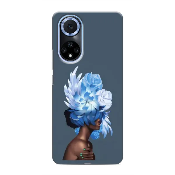 Чохол з принтом «Квіти на голові» для Huawei Nova 9 SE Чохол з принтом «Квіти на голові» для Huawei Nova 9 SE