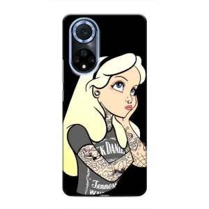 Чохол з друком для Huawei Nova 9 SE - (Мода) (AlphaPrint) (Дівчина в тату)