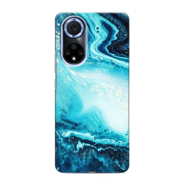 Чехол с принтом «Голубой мрамор» для Huawei Nova 9 SE