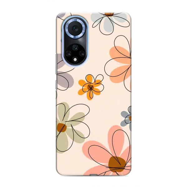 Чехол с принтом «Разноцветные цветы» для Huawei Nova 9 SE Чехол с принтом «Разноцветные цветы» для Huawei Nova 9 SE