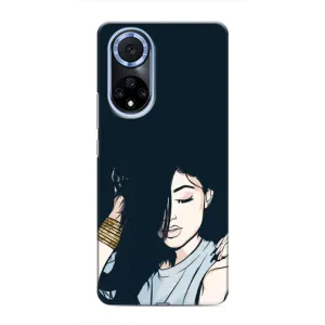 Чохол з друком для Huawei Nova 9 SE - (Мода) (AlphaPrint) (Гарна дівчина)