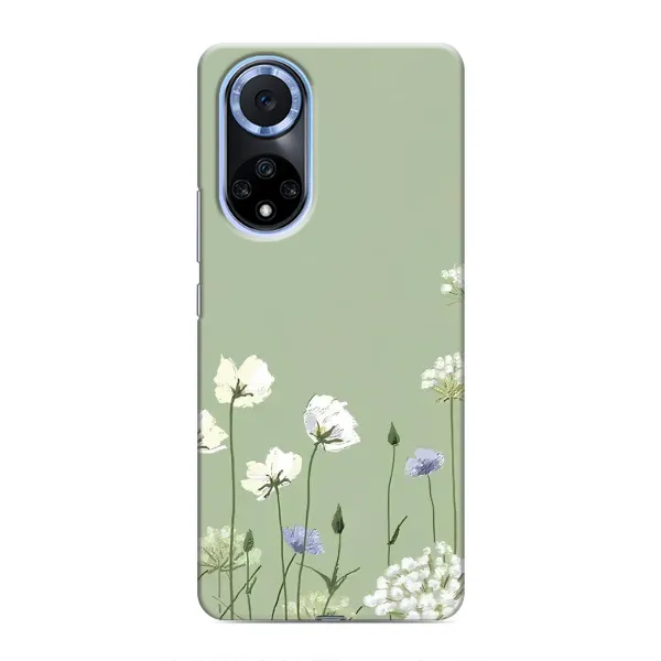 Чехол с принтом «Цветы на зеленом» для Huawei Nova 9 SE Чехол с принтом «Цветы на зеленом» для Huawei Nova 9 SE