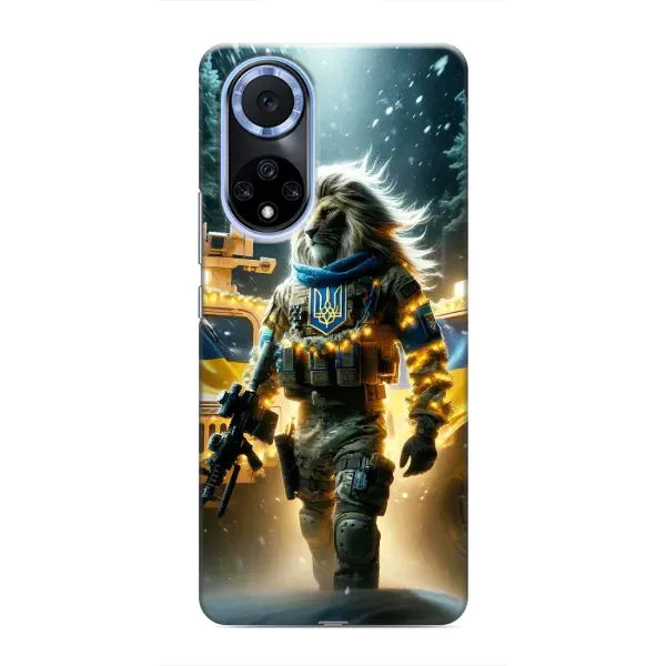 Чехол с принтом «ЛЕВ ЗСУ» для Huawei Nova 9 SE