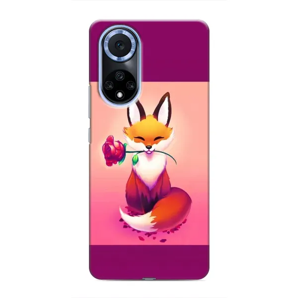Чехол с принтом «Лисичка с розочкой» для Huawei Nova 9 SE Чехол с принтом «Лисичка с розочкой» для Huawei Nova 9 SE