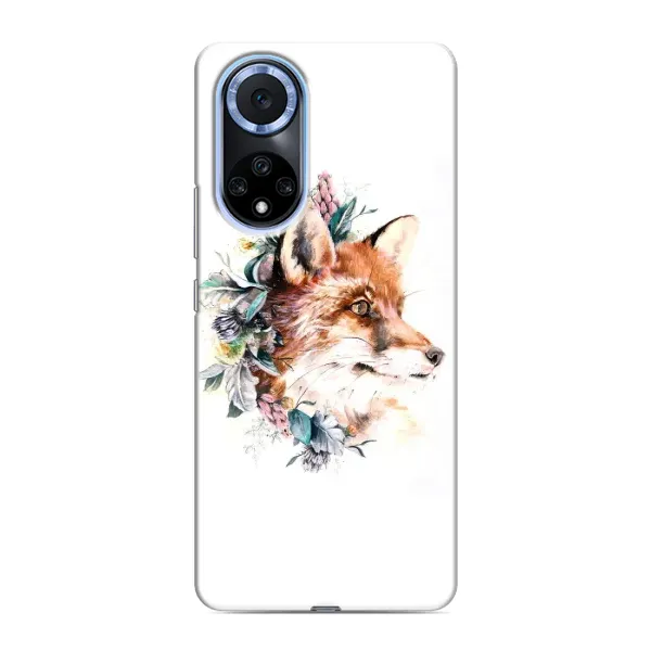Чехол с принтом «Лисичка в цветочках» для Huawei Nova 9 SE Чехол с принтом «Лисичка в цветочках» для Huawei Nova 9 SE