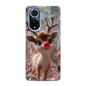 Яскравий чохол для Huawei Nova 9 SE з Зимові Оленята