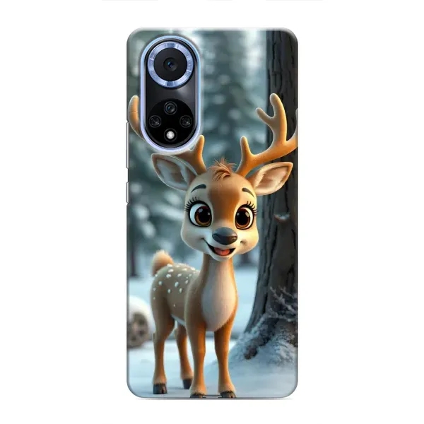Чехол с принтом «Олененок в лесу» для Huawei Nova 9 SE Чехол с принтом «Олененок в лесу» для Huawei Nova 9 SE