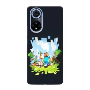 Чохол Майнкрафт на Huawei Nova 9 SE (AlphaPrint) Minecraft (персонажі Minecraft)