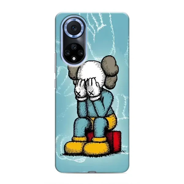 Чехол с принтом «Плач Bearbrick» для Huawei Nova 9 SE
