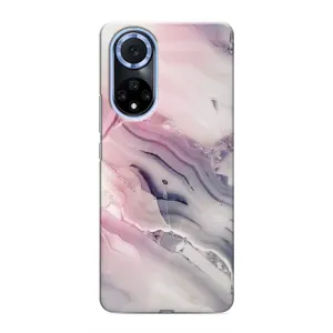 Мраморний чехол на Huawei Nova 9 SE (VPrint) (Пурпурний Мрамор)