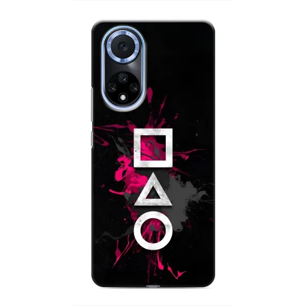 Чехол с принтом «Символы Игра кальмара» для Huawei Nova 9 SE Чехол с принтом «Символы Игра кальмара» для Huawei Nova 9 SE