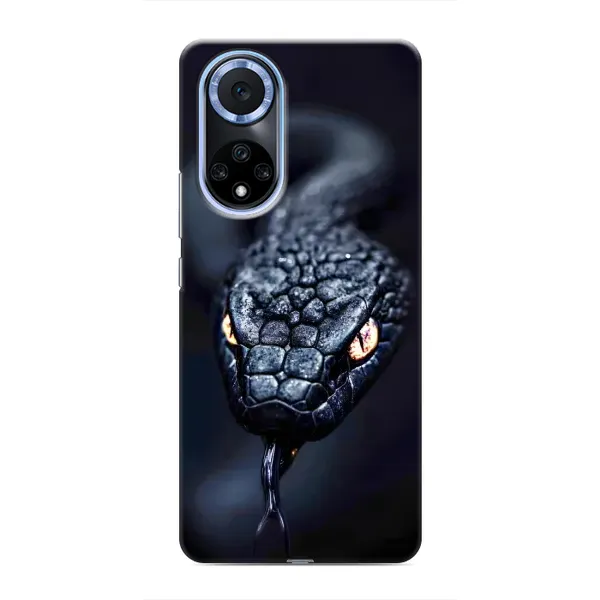 Чехол с принтом «Черная змея» для Huawei Nova 9 SE
