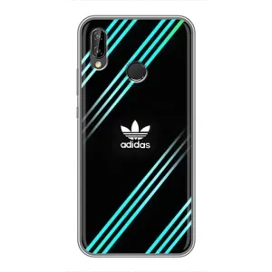 Чохли Адидас для Huawei P Smart 2019 (AlphaPrint) (Адідас з полосами)