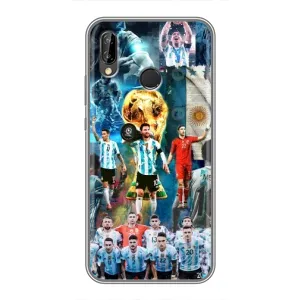 Чохли Мессі для Huawei P Smart 2019 (AlphaPrint) (Аргентина Мессі)