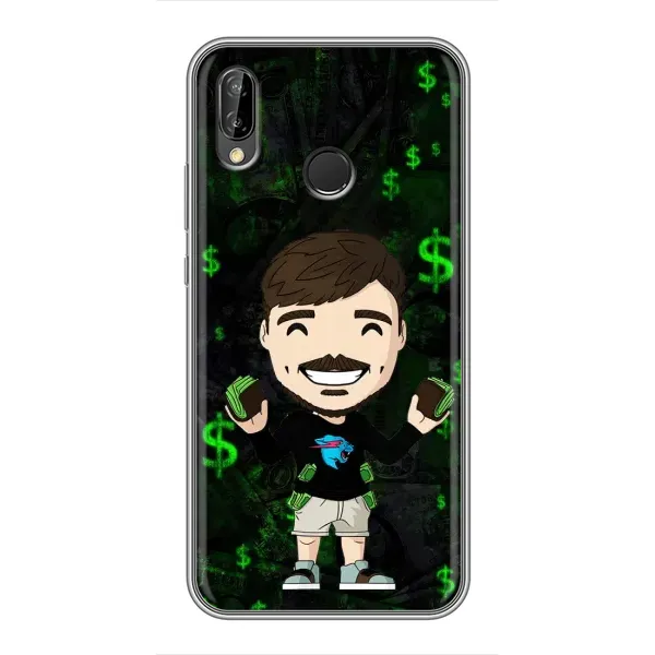 Чохол з принтом «Блогер Beast» для Huawei P Smart 2019