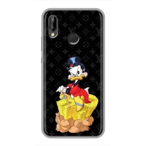 Чехлы для Huawei P Smart 2019 - Скрудж МакДак Louis Vuitton (PREMIUMPrint) (Богатство Макдака)