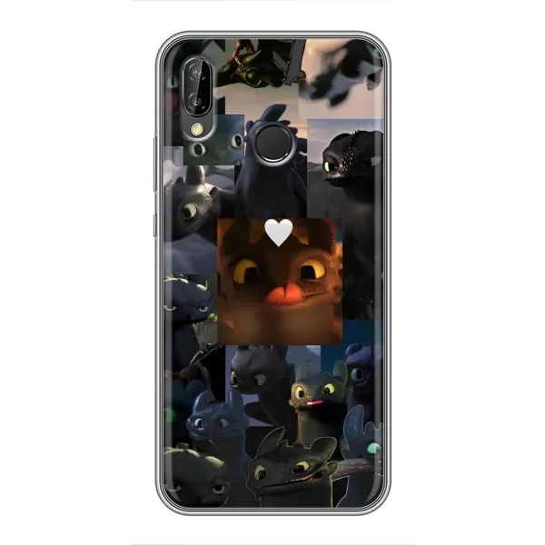 Чехол с принтом «Дракон коллаж» для Huawei P Smart 2019