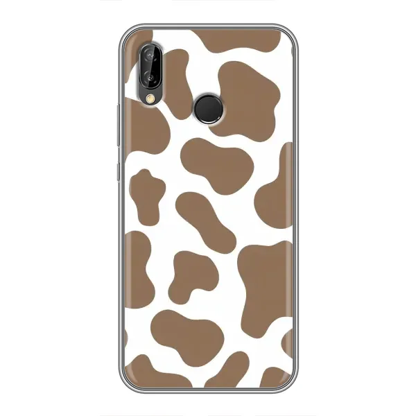Чехол с принтом «Коричневая Буренка» для Huawei P Smart 2019