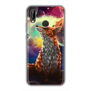 Чохли з картинкою Лисичка для Huawei P Smart 2019 (VPrint) (Лисичка в космосі)